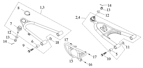 #09 Bolt - Upper A-Arm M8x35