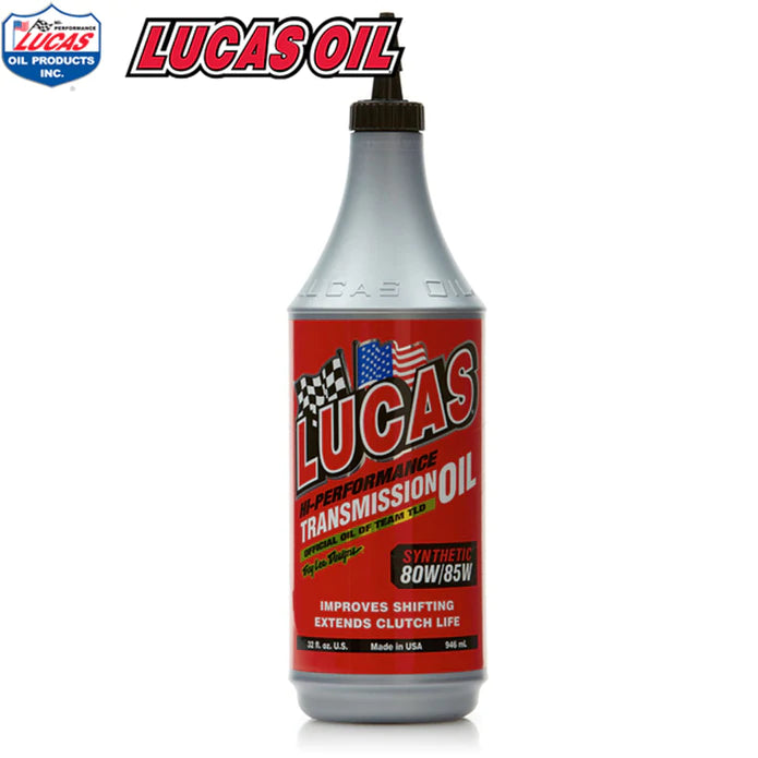 LUCAS SYNTHETIC TRANSMISSION OIL 80W -85 QT