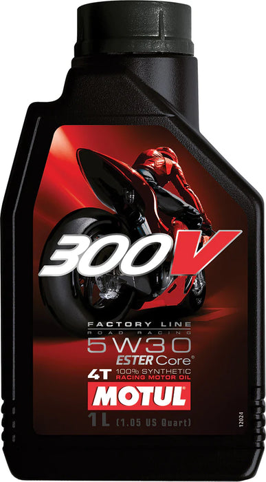 MOTUL 300V OFFROAD 4T COMPETITION SYNTHETIC OIL 5W40 LITER