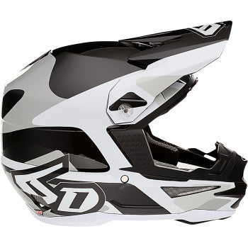 6D ATR-1 APEX HELMETS BLACK RED