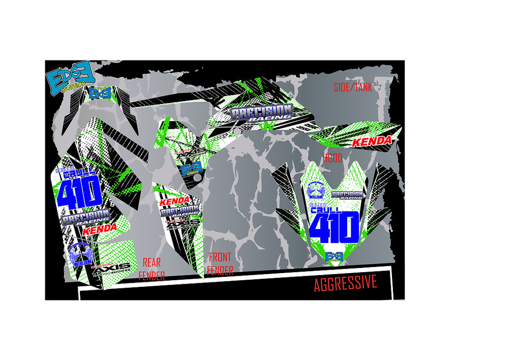 GRAPHICS KIT- AGRESSIVE - SXS