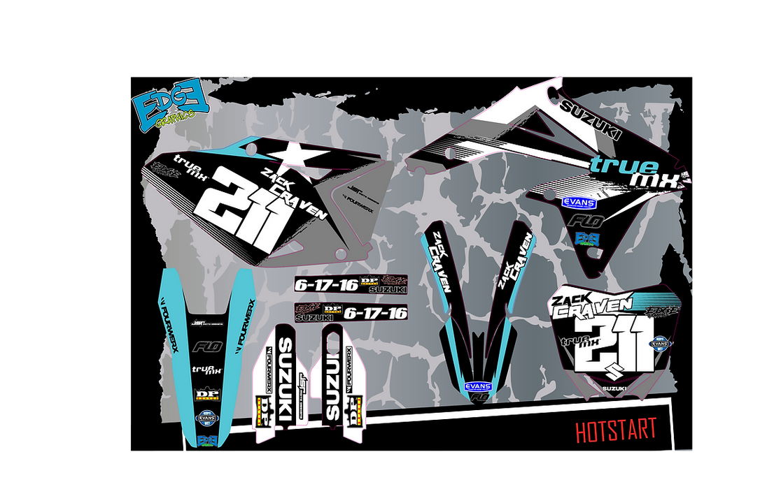 GRAPHICS KIT-HOTSTART- ATV