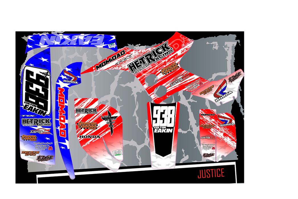 GRAPHICS KIT- JUSTICE - SXS