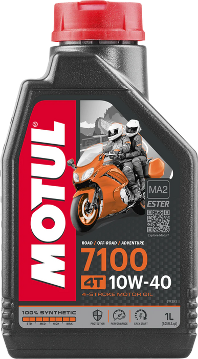 MOTUL 7100 SYNTHETIC OIL 10W40 LITER