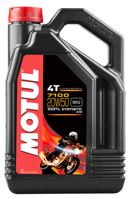MOTUL 7100 SYNTHETIC OIL 20W50 4-LITER