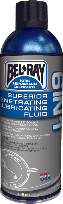 6 IN 1 MULTI-PURPOSE LUBRICANT 400ML BEL RAY