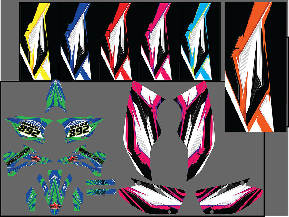 GRAPHICS KIT- PANIC - BIKE