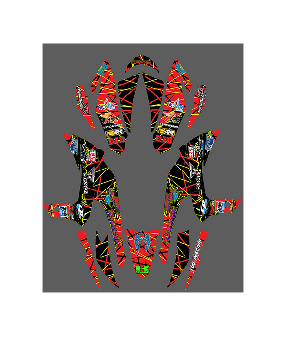 GRAPHICS KIT- SHEAR 2 - BIKE