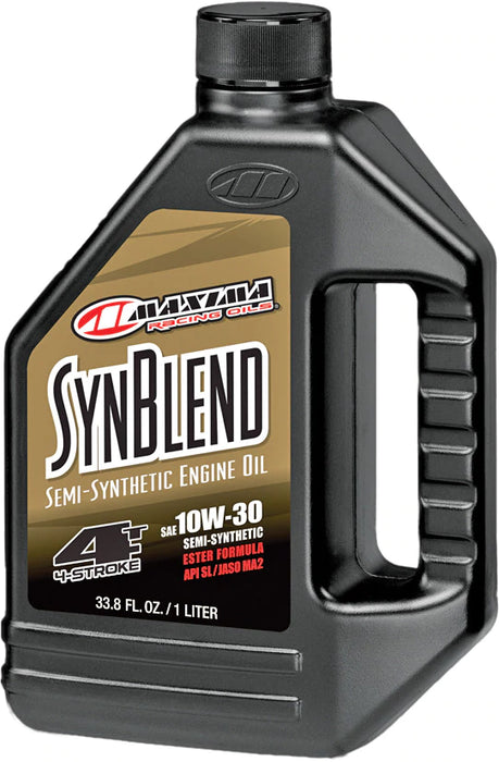 SYN BLEND 4T 10W-30 1L 12/CASE MAXIMA