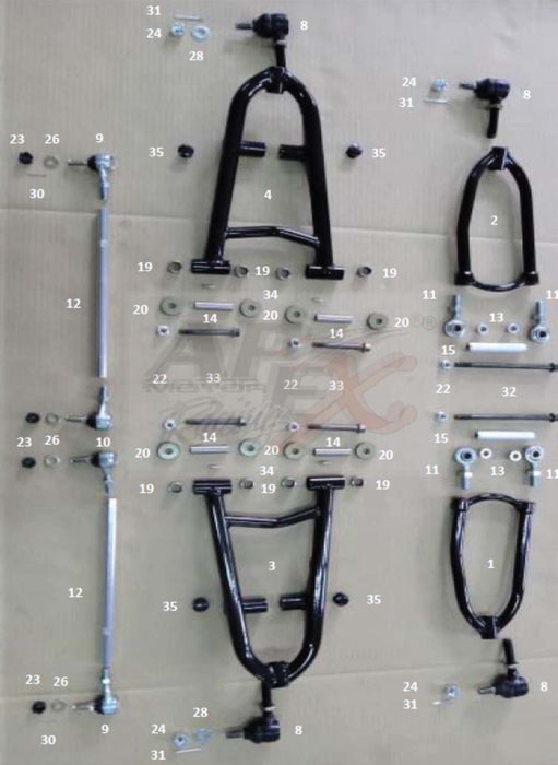 APEX A-ARMS LEFT UPPER #2
