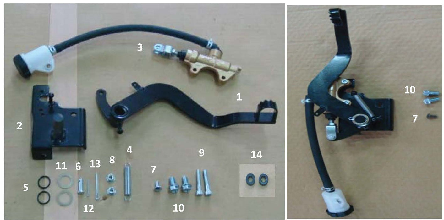 APEX OEM MASTER CYLINDER WITH RESIVOIR #3
