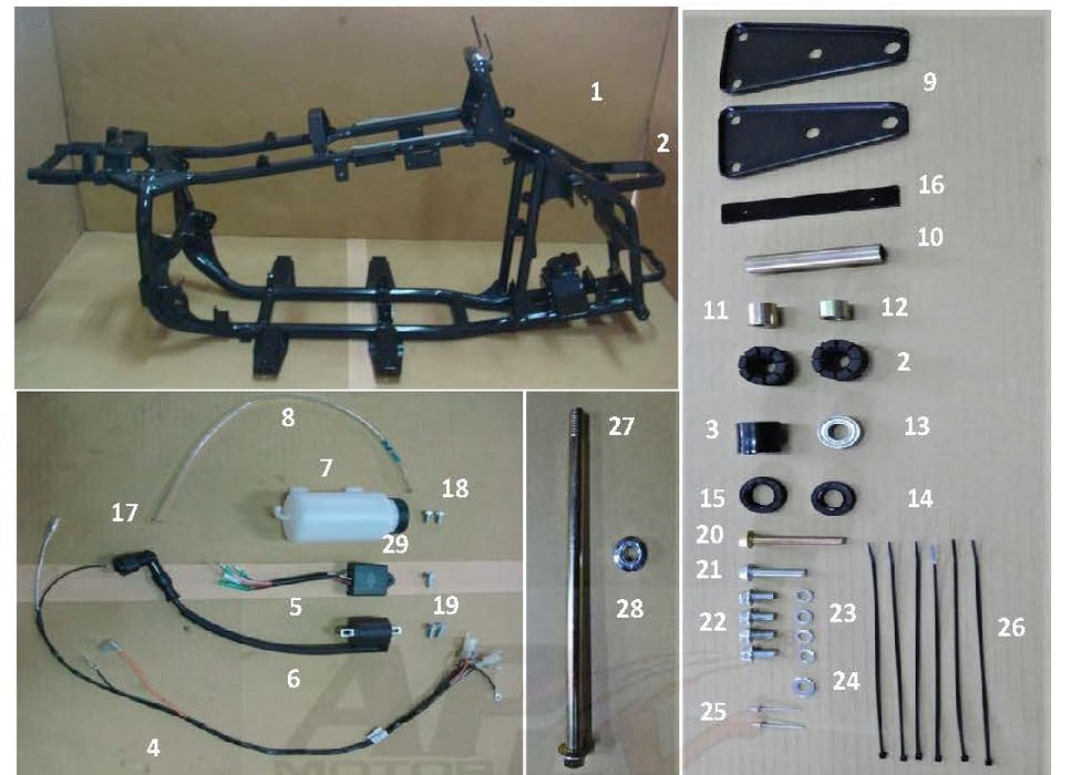 APEX OEM LONG ENGINE SPACER#10