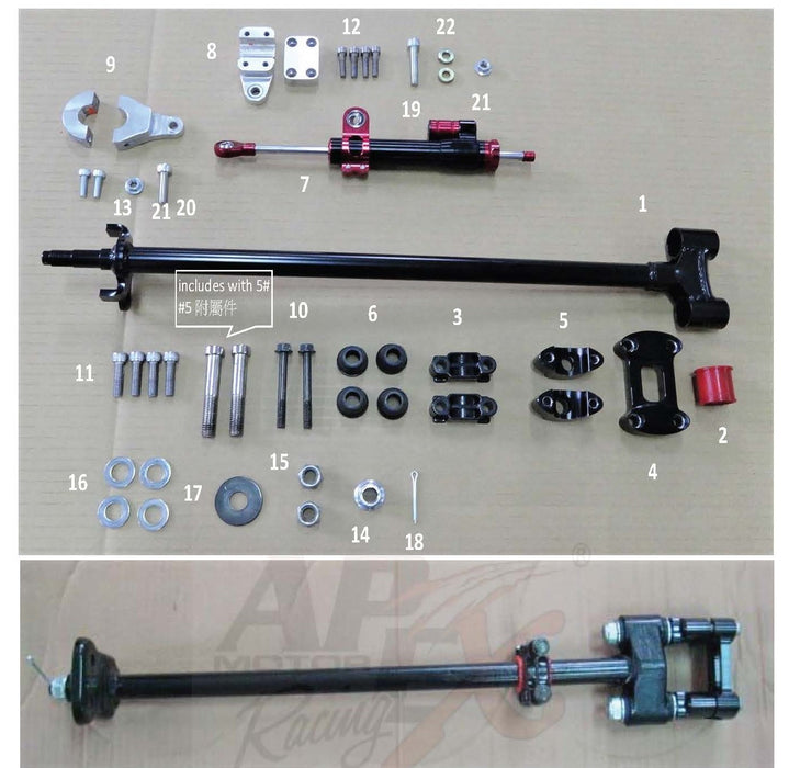 APEX OEM STEERING DAMPER KIT