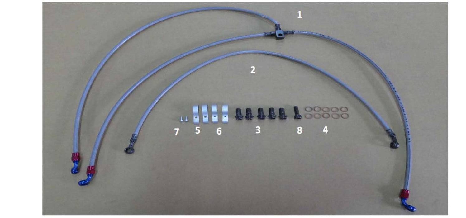 APEX OEM HOSE FRONT BRAKE
