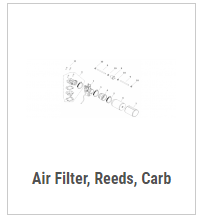 Air Filter, Reeds, Carb
