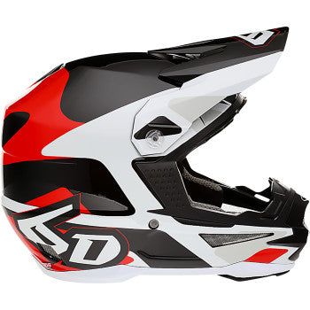 6D ATR-1 APEX HELMETS BLACK RED — Precision Racing Parts 6D ATR-1 APEX HELMETS BLACK RED — Precision Racing Parts