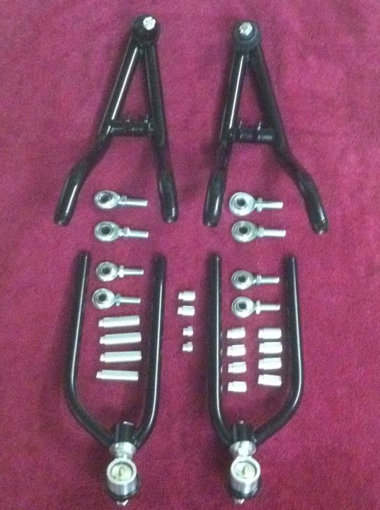 DRR LONG TRAVEL AARMS DC REPLICA PRO SERIES CHROMOLY — precision racing parts