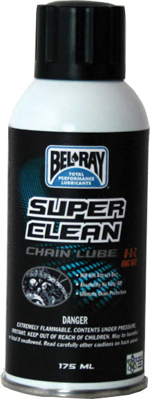 BEL RAY SUPER CLEAN CHAIN LUBE 175ML