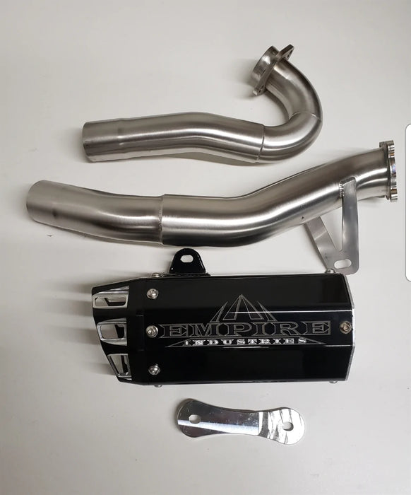 Empire Industries Hybrid Full Exhaust for 06+ Honda TRX chassis with 21-22 CRF 450 Motor