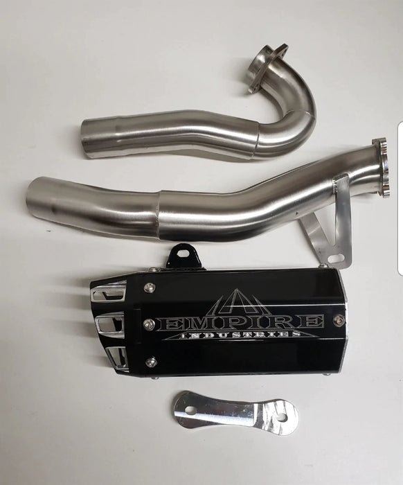 Empire Industries Hybrid Full Exhaust for 06+ Honda TRX chassis with 17-20 CRF 450 Motor