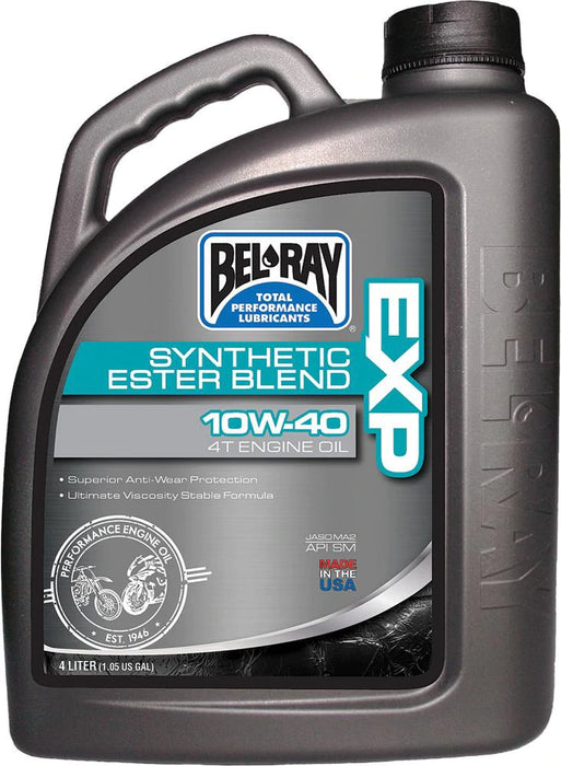 BEL RAY EXP Semi-Synthetic Ester Blend 4T Engine Oil