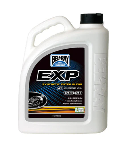 BEL RAY EXP SYNTHETIC ESTER BLEND 4T ENGINE OIL 15W-50 4L