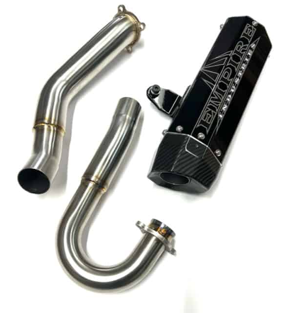 Empire Industries Gen 2 Carbon Edition Exhaust for 2009+ Yamaha YFZ 450R/X