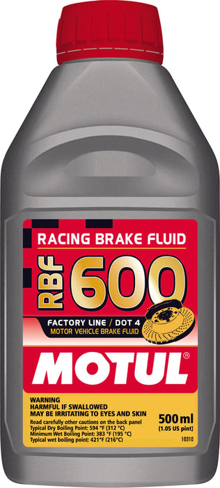 RBF 600 RACING BRAKE FLUID 500ML