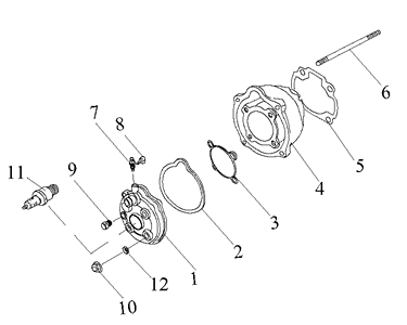 (03) 90cc DRR O Ring Inner - Head Gasket