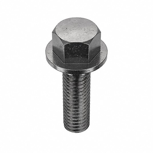 (04) Hex Washer Face Bolt, M8x12